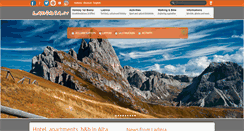 Desktop Screenshot of ladinia.it